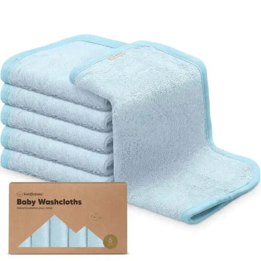 6-Pack Organic Baby Washcloths: Soft, Gentle Care for Your Little One