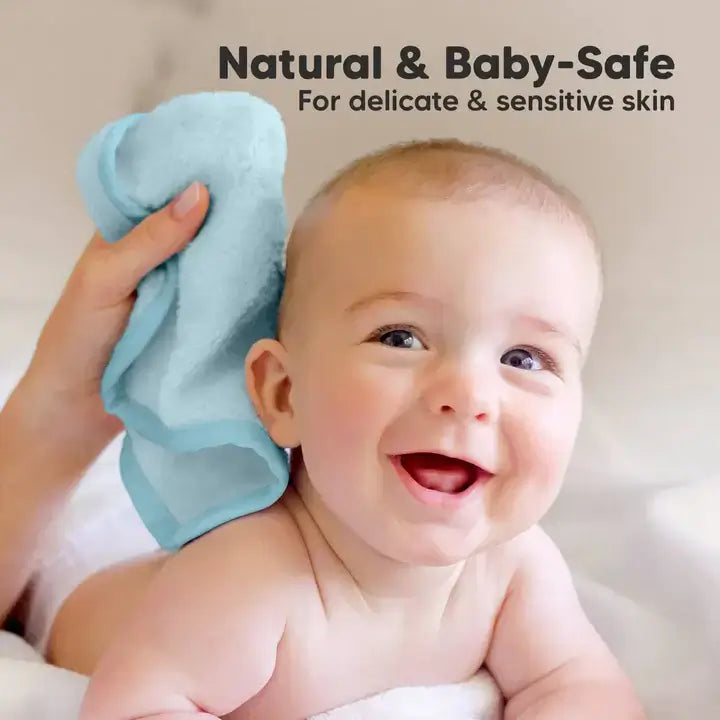 6-Pack Organic Baby Washcloths: Soft, Gentle Care for Your Little One