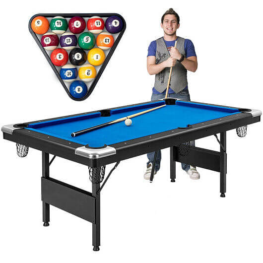 "Elevate Your Game Anywhere with Our Portable Pool Table – Instant Setup for Instant Fun!"