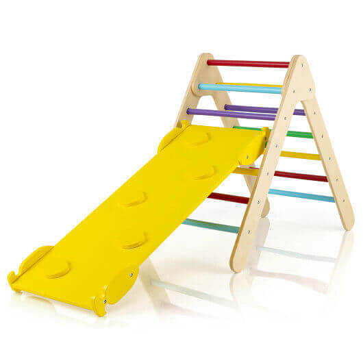 "Experience Thrilling Adventures Indoors with Our Dynamic Indoor Slide Climber Playset!"